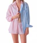 Шорты Lounging Boxer Shorts In Dusty Pink CISSA - фото