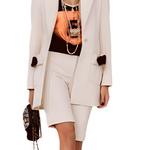 CHANEL Женское белое пальто White - фото 6