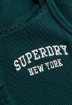 Топ Superdry Athletic Essentials, темно-зеленый - фото 4