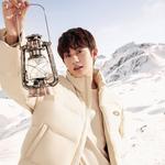 Пуховик Anta Unisex светло-дымчато-серый - фото 7