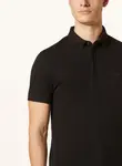 Рубашка-поло из пике Lacoste, черный - фото 4