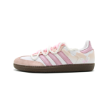 Кроссовки adidas originals SAMBA OG Skateboarding Shoes Unisex Low-top Pink/white, белый - фото