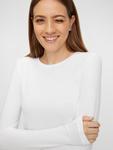 Лонгслив Pieces SIRENE, белый - фото 4