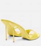 Лидия лаковые мюли Paris Texas, Sunflower - фото 2