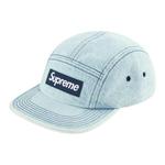 Supreme Джинсовая кепка, Blue - фото