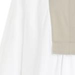 Футболка-платье Max Mara Tattico MaxMara, белая - фото 6