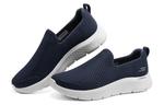 Skechers Go Walk Flex Lifestyle Shoes Men Low-top Navy - фото 3