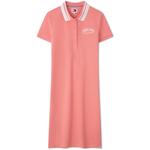 Женское платье с коротким рукавом Tommy Hilfiger, розовый - фото