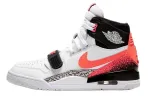 Кроссовки Jordan Legacy 312 Vintage Basketball Unisex, белый/черный/розовый - фото