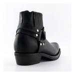 Гриндерс Унисекс Черные Вестерн Кожаные Ботинки-Renegade Lo Grinders - фото 3