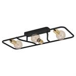 Потолочный светильник Eglo Messinaro, сталь - 3-пламенная - фото