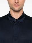 Рубашка-поло из легкого джерси Canali, синий - фото 4