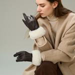 Перчатки Unisex ELLE, mocha - фото 7