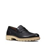Мужские туфли Batcombe Edge черные Clarks, синий - фото