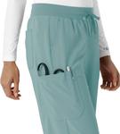 Женские армейские брюки Carhartt Force Cross-Flex Boot Cut, Summer Blue - фото 7