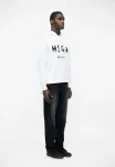 Толстовка с капюшоном Msgm, Optical White - фото 4