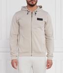 Толстовка Ea7 Regular Fit на молнии, бежевый - фото