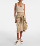 Кожаные сандалии H680 Hogan, Yogurt - фото 3