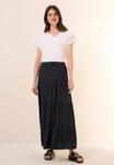 Юбка макси MIT VOLANTS Cecil, черный - фото 2