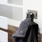 Вешалка для одежды квадратная серебро Kadax, серебряный - фото 6