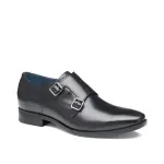 Слипоны Gibbons Monk Strap Slip-On Johnston & Murphy, черный - фото