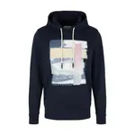 Худи Tom Tailor Printed 1035559, синий - фото 3