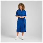 Женское платье-рубашка ripa лен - платье Dedicated, зеленый - фото 4