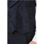 CC COLLECTION Вышитый жилет CERIM. RESET со скрытым Corneliani, Blue - фото 3