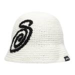 Вязаная ведро-шляпа Swirly S Stussy - фото