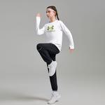 Футболка для младших школьников Under Armour, черный - фото 7