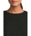 Топ Eileen Fisher Round Neck Top, черный - фото 4