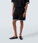 Вышитые шорты Commas, черный - фото 3