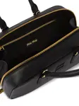 Мини-сумка с верхней ручкой MIU MIU, черный - фото 6