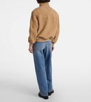 куртка из замши intrecciato Bottega Veneta, Cane Sugar - фото 3