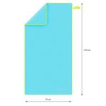 Полотенце из микрофибры 140x70 см NAR11 Nils Aqua - фото 7