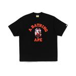 Футболка Bape Map Camo College Relaxed Fit A BATHING APE, серый - фото 3
