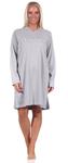 Ночная рубашка NORMANN, серый - фото
