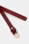 Кожаный ремень Answear.Lab, бордовый - фото 2