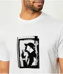 Футболка Regular fit Armani Exchange, белый - фото 4