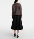 Кашемировый свитер Bottega Veneta, Milk Chocolate - фото 3