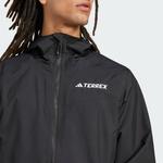 Дождевик ADIDAS TERREX Outdoor jacket, черный - фото 4
