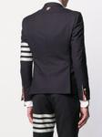 Thom Browne блейзер с полосками 4-Bar, синий - фото 4