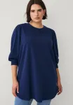 Толстовка Ellos Plus Collection, Dark Blue - фото 4