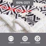 Плед с принтом Eddie Bauer, коричневый - фото 7