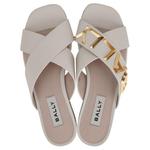 Шлепанцы женские белые Bally - фото 5