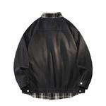 Fax For Fmacm Джинсовая куртка унисекс FMACM, Синий + Черный [Рубашка] - фото 13