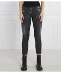 Джинсы Дженнифер укороченные Slim fit Dsquared2, серый - фото