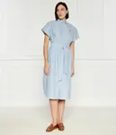 Платье с поясом Polo Ralph Lauren, синий - фото 3