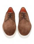 Туфли на шнуровке Santoni, коричневый - фото 4