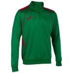 Толстовка Joma Championship VII Half Zip, зеленый - фото